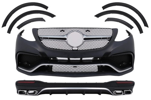 BODY KIT ZDERZAK PRZEDNI DYFUZOR MERCEDES GLE W166 SUV (15-18) GLE 63 AMG
