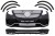 BODY KIT ZDERZAK PRZEDNI DYFUZOR MERCEDES GLE W166 SUV (15-18) GLE 63 AMG