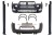 BODY KIT ZDERZAK PRZEDNI TYLNY WYDECH BMW X5 F15 (13-18) X5M DESIGN