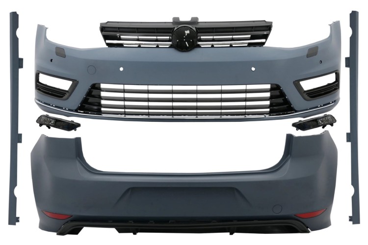 BODY KIT ZDERZAK PRZEDNI TYLNY VW GOLF 7 VII (12-17) R-LINE DESIGN
