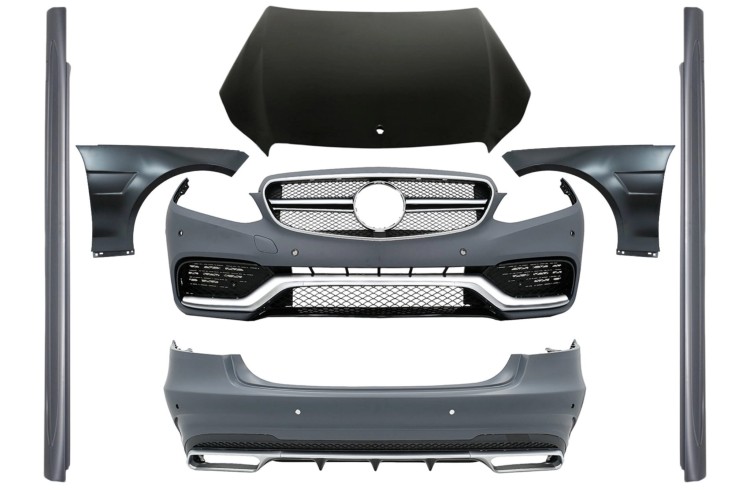 BODY KIT MASKA ZDERZAK MERCEDES E KLASA W212 FACELIFT (13-16) E63 AMG