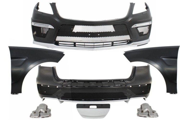 BODY KIT ZDERZAK BŁOTNIKI MERCEDES ML W166 (2012+) DESIGN ML63 AMG