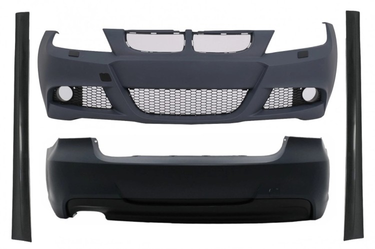 BODY KIT ZDERZAK PRZEDNI TYLNY PROGI BMW 3 SERII E90 (05-08) M PAKIET LCI