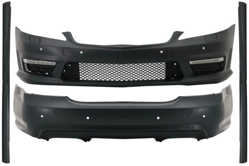 BODY KIT ZDERZAK PRZEDNI TYLNY MERCEDES S KLASA W221 (05-11) LWB S63 AMG