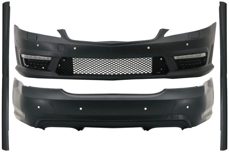 BODY KIT ZDERZAK PRZEDNI TYLNY MERCEDES S KLASA W221 (05-11) LWB S63 AMG