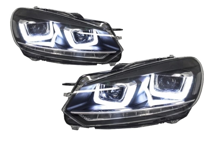 REFLEKTORY LAMPY PRZEDNIE LAMPY TYLNE LED VW GOLF 6 VI 08-13 R20 U-DESIGN