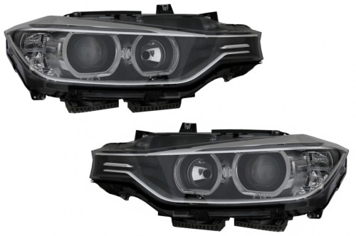 REFLEKTORY LAMY PRZEDNIE LED DRL ANGEL EYES BMW 3 SERII F30 F31 11-15