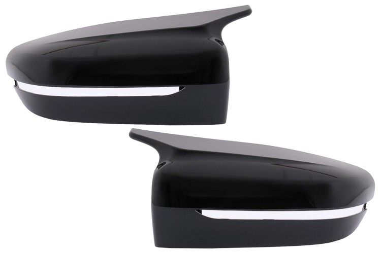 OSŁONY LUSTEREK BMW 3 SERII G20 G21 G28 (2017-) PIANO BLACK M-PAKIET LHD
