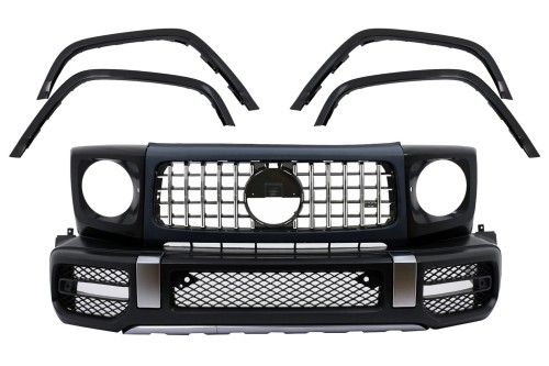 BODY KIT ZDERZAK PRZEDNI MERCEDES G KLASA W463 FACELIFT (18-UP) G63 AMG