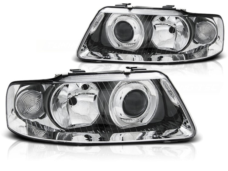 LAMPA SOCZEWKOWE AUDI A3 8L 00-03 CHROM LIFT PRAWA