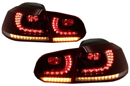 LAMPY TYLNE LED VW GOLF 6 VI (2008-2013) R20 DESIGN
