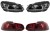 REFLEKTORY PRZEDNIE LAMPY TYLNE VW GOLF 6 VI 08-13 GOLF 7 LOOK 3D LED