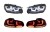 REFLEKTORY LAMPY PRZEDNIE LAMPY TYLNE LED VW GOLF 6 VI 08-13 R20 U DESIGN