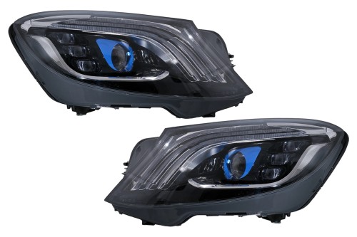 REFLEKTORY LAMPY PRZEDNIE LED MERCEDES S KLASA W222 13-17 FACELIFT LOOK