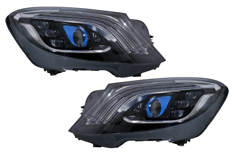 REFLEKTORY LAMPY PRZEDNIE LED MERCEDES S KLASA W222 13-17 FACELIFT LOOK