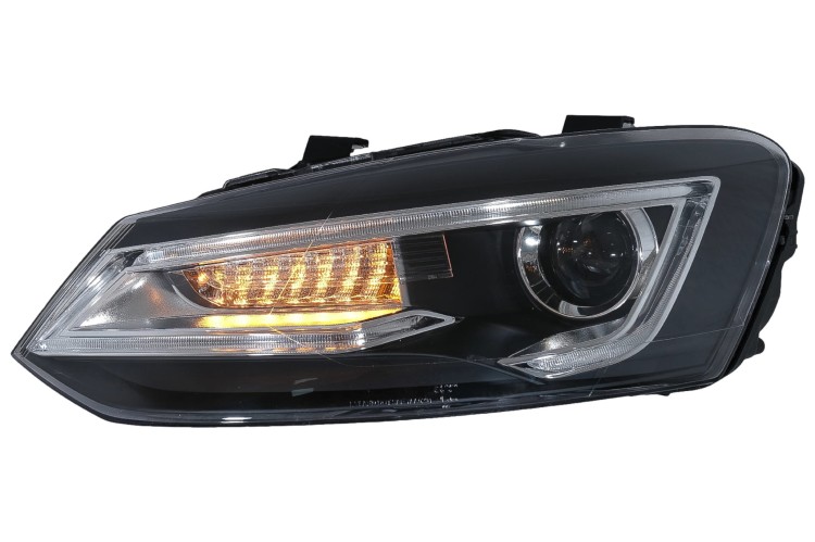 REFLEKTORY LAMPY PRZEDNIE VW POLO MK5 6R 6C 61 11-17