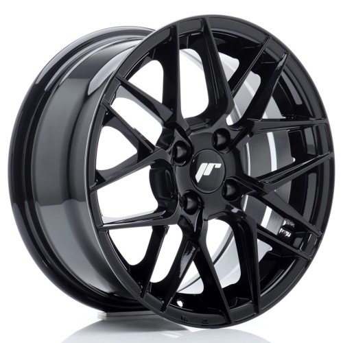 JR WHEELS JR28 15X7 ET38 4X100 GLOSS BLACK
