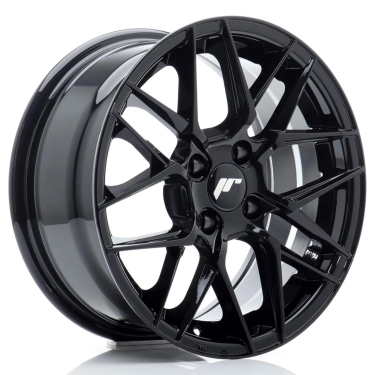 JR WHEELS JR28 15X7 ET38 4X100 GLOSS BLACK