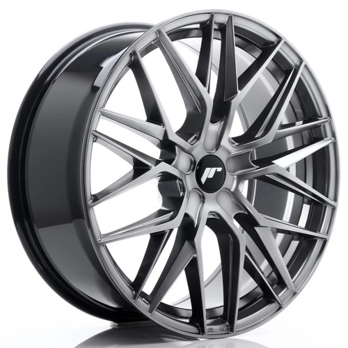 JR WHEELS JR28 21X9 ET15-45 5H BLANK HYPER BLACK