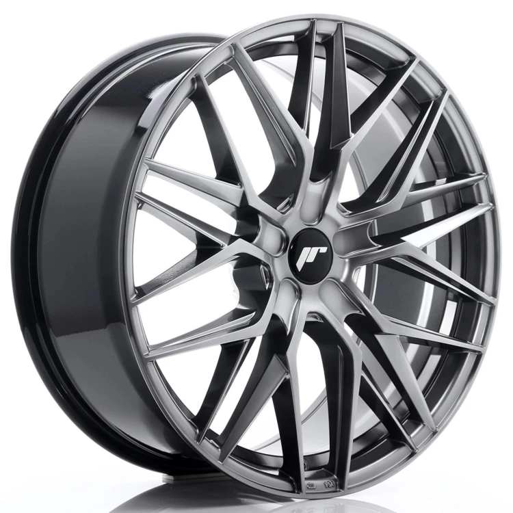 JR WHEELS JR28 21X9 ET15-45 5H BLANK HYPER BLACK