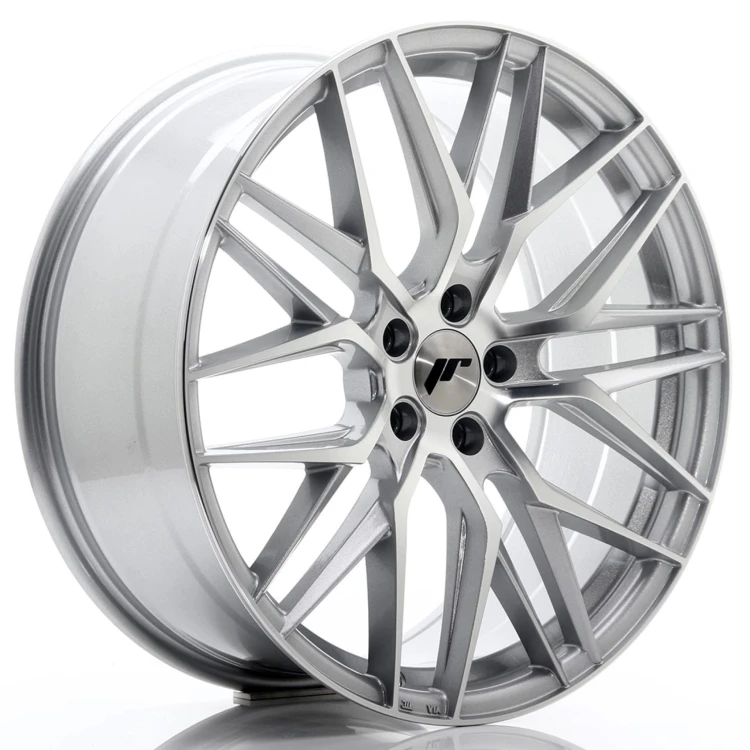 JR WHEELS JR28 20X8,5 ET40 5X112 SILVER MACHINED FACE