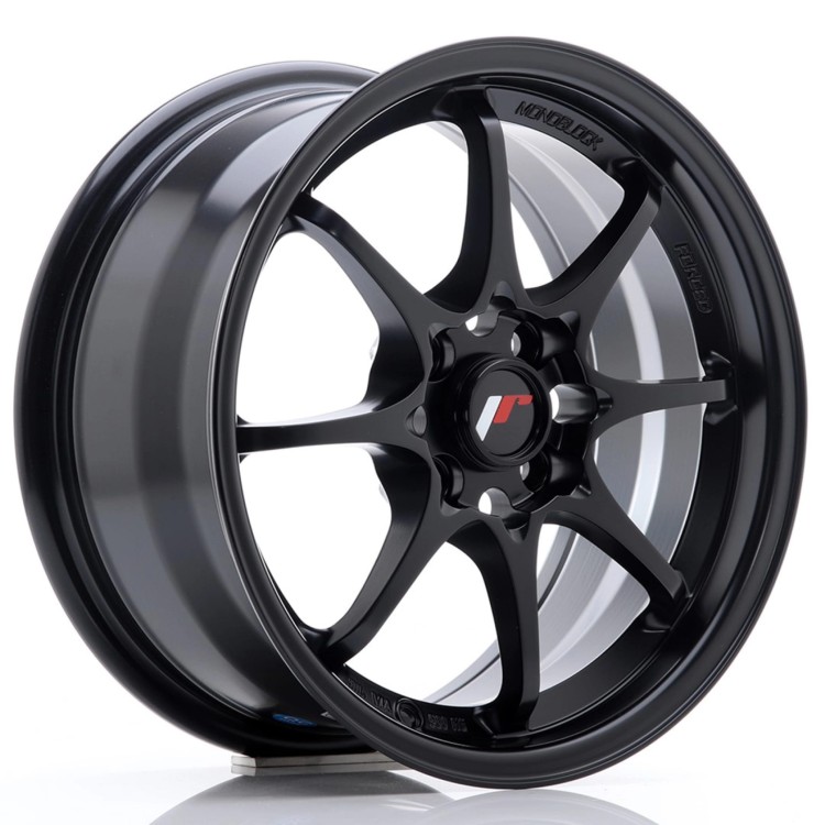 JR WHEELS JR5 15X7 ET35 4X100 MATT BLACK