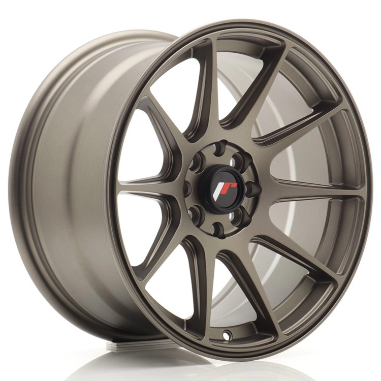 JR WHEELS JR11 16X8 ET25 4X100/108 MATT BRONZE