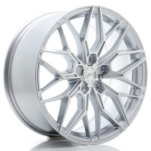 JR WHEELS JR46 19X8 ET20-40 5H BLANK SILVER W/MACHINED FACE