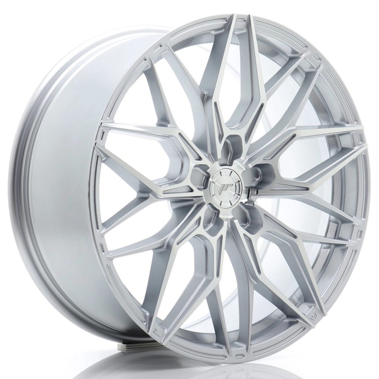 JR WHEELS JR46 19X8 ET20-40 5H BLANK SILVER W/MACHINED FACE