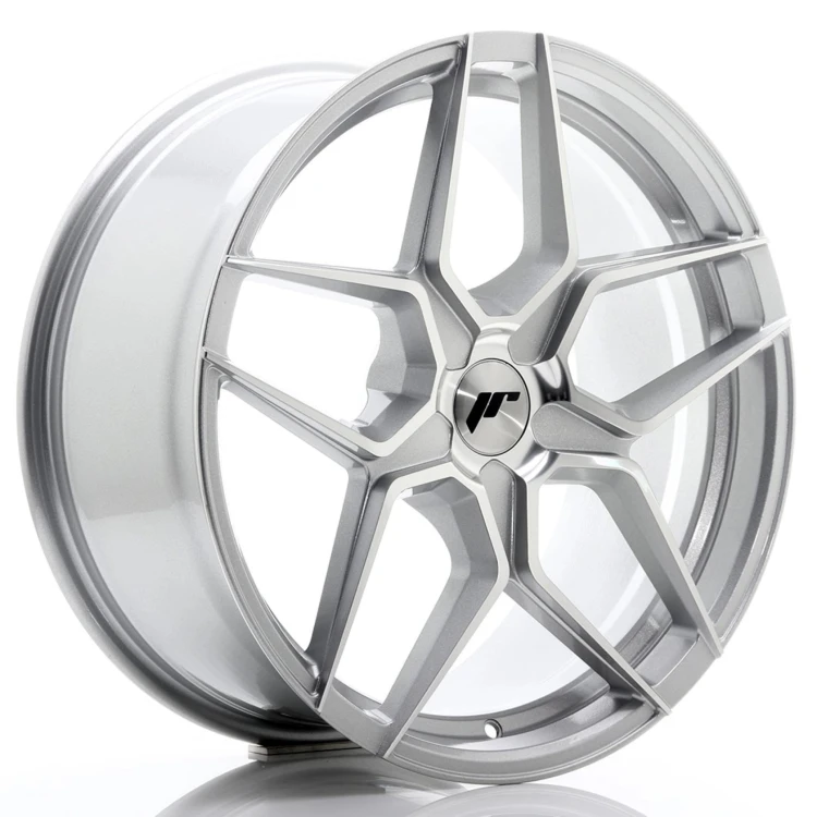 JR WHEELS JR34 19X8,5 ET20-40 5H BLANK SILVER MACHINED FACE
