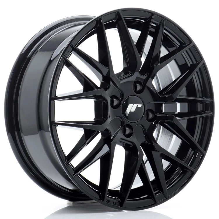 JR WHEELS JR28 16X7 ET40 4X100 GLOSS BLACK