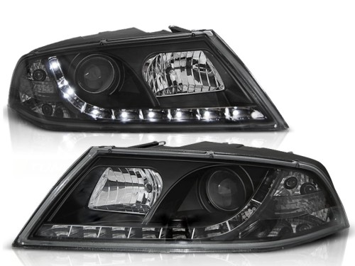 LAMPY PRZEDNIE REFLEKTORY XENON BLACK SKODA OCTAVIA 2 03.04- 08