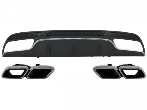 DYFUZOR KOŃCÓWKI WYDECHU MERCEDES C KLASA W205 S205 (14-20) C63 AMG DESIGN