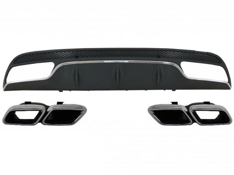 DYFUZOR KOŃCÓWKI WYDECHU MERCEDES C KLASA W205 S205 (14-20) C63 AMG DESIGN