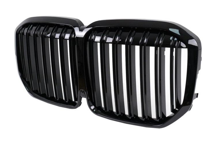 NERKI ATRAPA GRILL BMW X7 G07 (2018-2022) CZARNY POŁYSK DOUBLE