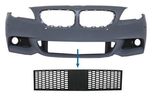ŚRODKOWA DOLNA KRATKA ZDERZAKA BMW 5 SERII F10 F11 M PAKIET 09-17 ACC