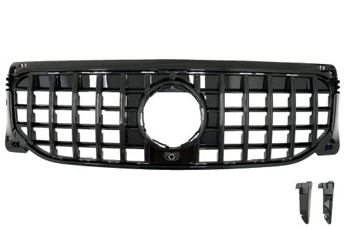 GRILL ATRAPA CHŁODNICY PANAMERICANA MERCEDES GLA X247 (19-23) CZARNY POŁYSK