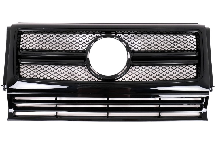 GRILL ATRAPA CHŁODNICY MERCEDES W463 G KLASA (90-12) G63 AMG LOOK CZARNY