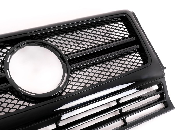GRILL ATRAPA CHŁODNICY MERCEDES W463 G KLASA (90-12) G63 AMG LOOK CZARNY