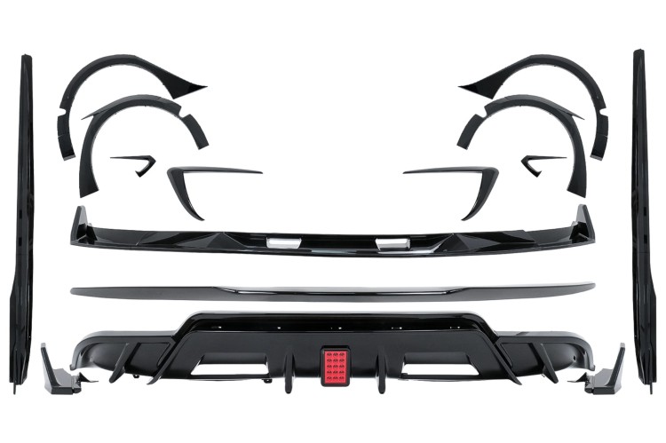 BODY KIT DOKŁADKA DYFUZOR SPOILERY DOKŁADKI PROGÓW TESLA MODEL 3 (17-22)
