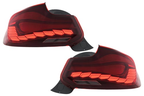 LAMPY TYLNE LED BMW 2 SERII F22 F23 M2 F87 (14-20) OLED M4 LOOK