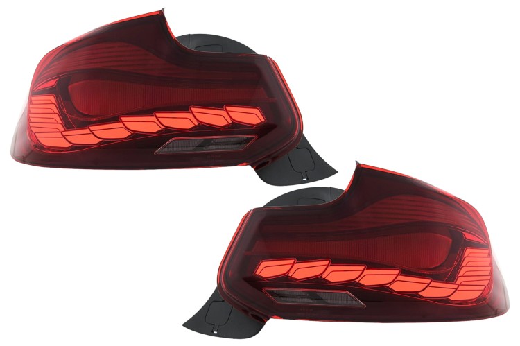 LAMPY TYLNE LED BMW 2 SERII F22 F23 M2 F87 (14-20) OLED M4 LOOK