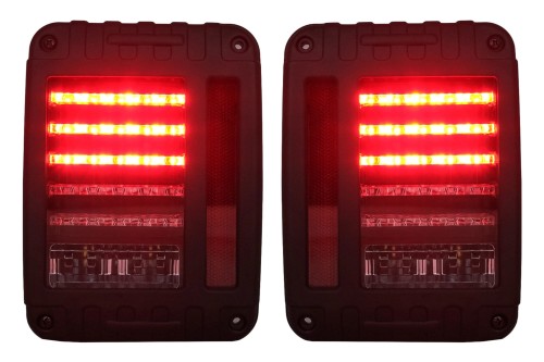 LAMPY TYLNE LED JEEP WRANGLER RUBICON JK (2007-2017)