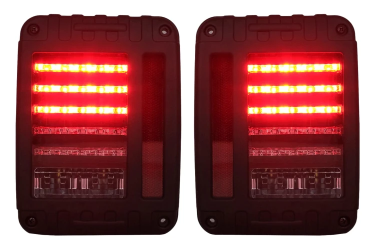 LAMPY TYLNE LED JEEP WRANGLER RUBICON JK (2007-2017)
