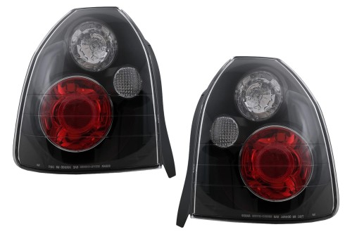 LAMPY TYLNE HONDA CIVIC V HATCHBACK EJ9 EK 1/3/4 (09.1995-02.2001) CZARNY