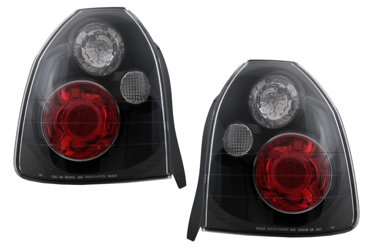 LAMPY TYLNE HONDA CIVIC V HATCHBACK EJ9 EK 1/3/4 (09.1995-02.2001) CZARNY