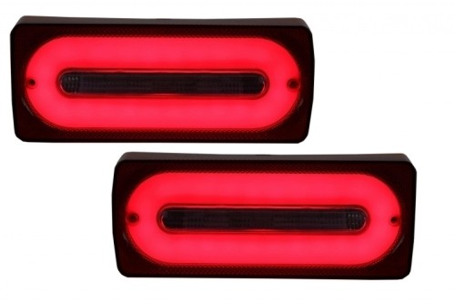 LAMPY TYLNE LED + PRZECIWMGIELNE MERCEDES G KLASA W463 (1989-2015)