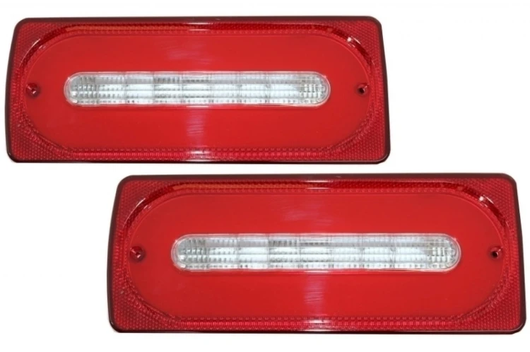 LAMPY TYLNE LED + PRZECIWMGIELNE MERCEDES G KLASA W463 (1989-2015)