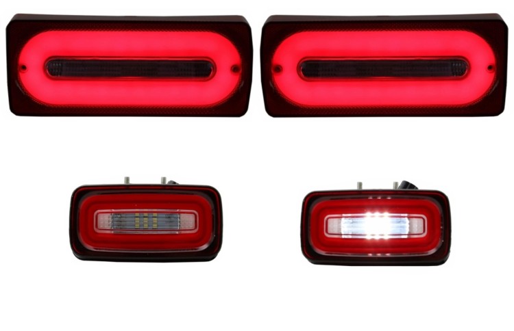 LAMPY TYLNE LED + PRZECIWMGIELNE MERCEDES G KLASA W463 (1989-2015)