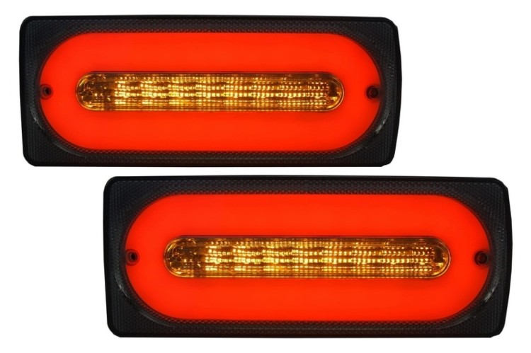 LAMPY TYLNE LED + LISTWY MERCEDES G KLASA W463 (1989-2015)